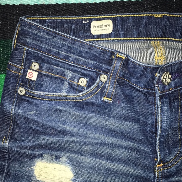 AG the Premiere Skinny Straight jeans - Picture 4 of 8